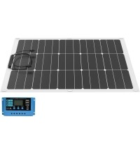 Saulės panelė sunkvežimiams 220W, 24V su priedais