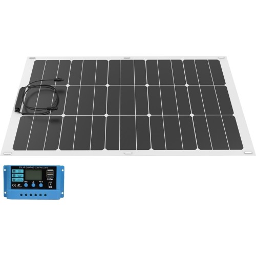 Saulės panelė sunkvežimiams 220W, 24V su priedais