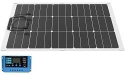 Saulės panelė sunkvežimiams 220W, 24V su priedais