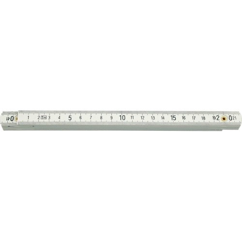 Folding ruler plastic 1m