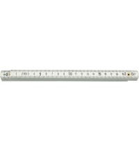 Folding ruler plastic 2m