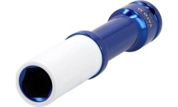 1/2" Dr. Deep impact wheel nut socket L150mm - 17 mm