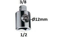3-way adapter 1/2" - 3/8"