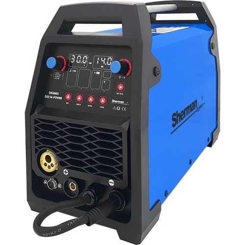 Sinerginis inverterinis suvirinimo aparatas Sherman DIGIMIG 202 M-POWER
