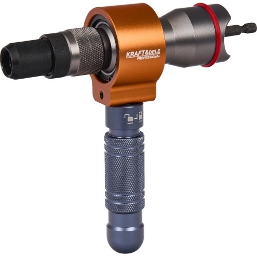 Riveter drill adapter 3in1 with heads M3-M12 set
