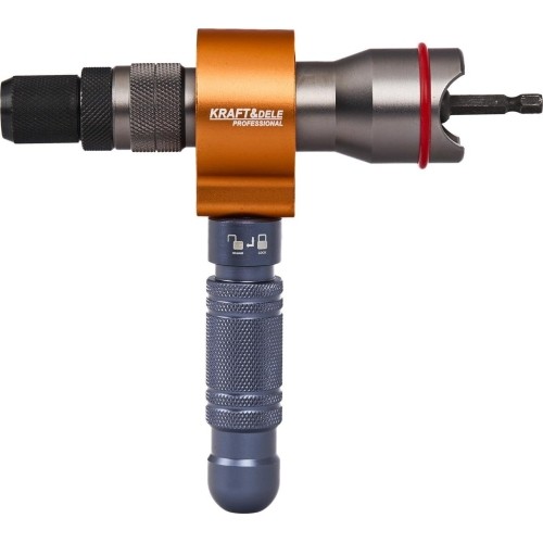 Kniediklio adapteris 3in1 srieginėms kniedėms M3-M12 suktuvui/gręžtuvui