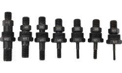 Riveter drill adapter 3in1 with heads M3-M12 set