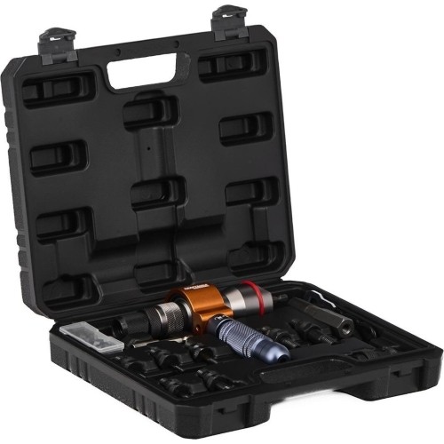 Riveter drill adapter 3in1 with heads M3-M12 set