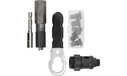 Kniediklio adapteris 3in1 srieginėms kniedėms M3-M12 suktuvui/gręžtuvui