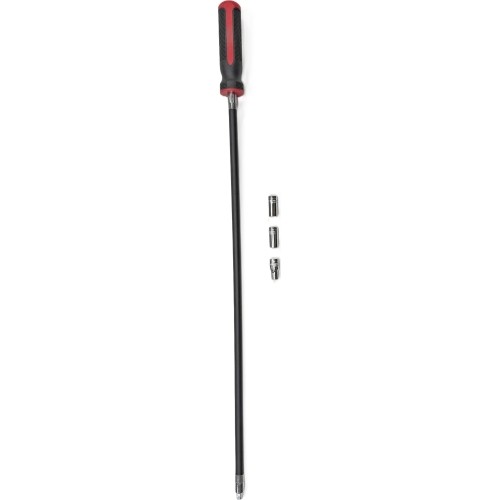 Long reach flexible hose clip nut driver set 4pcs.