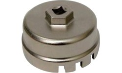 Galvutė tepalo filtrui 64.5mm 14-kamp (6 griovelių) 3/8"