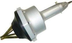 Air powered CV joint boot installation tool
