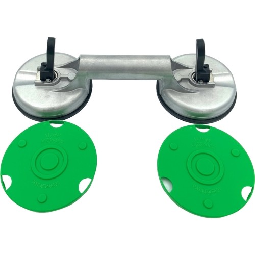 Dent puller / vacuum suction lifter 2x123mm (aluminium)