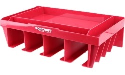 Power tool organizer WORCRAFT wall mounted (plastic) 545x295x145mm