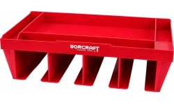 Power tool organizer WORCRAFT wall mounted (plastic) 545x295x145mm