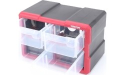 Holder set with modular organizers WORCRAFT 19pcs