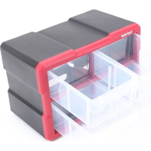 Holder set with modular organizers WORCRAFT 19pcs