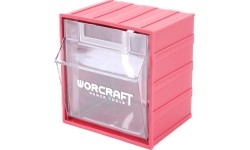 Holder set with modular organizers WORCRAFT 19pcs