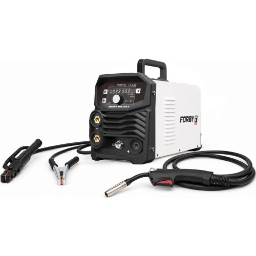 Inverter welding machine FORBY® SMART MIG 145 X LED (synergic) (for gasless welding)