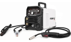 Inverterinis suvirinimo aparatas FORBY® SMART MIG 145 X LED (140A - 60%) (sinerginis) (suvirinimui be dujų)