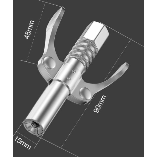 Tepimo preso antgalis 6 segmentų greito užspaudimo M10x1mm 1/8"