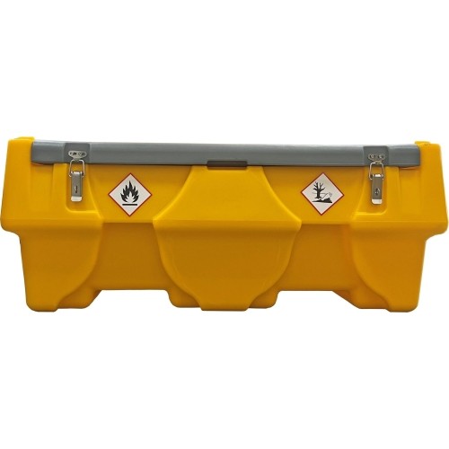 Portable fuel transfer tank 200L DTK200 with 12V pump (automatic nozzle with filter, EU plug)