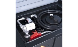 Mobili kuro talpykla 440L (plastikinė) su pompa 12V DCTP40 (automatiniu pistoletu)