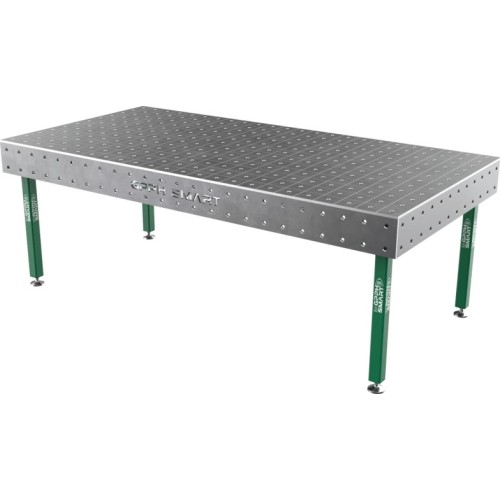 Suvirinimo stalas SMART - 2400x1200mm - Φ16 - 100x100mm - Ant kojelių - 12mm