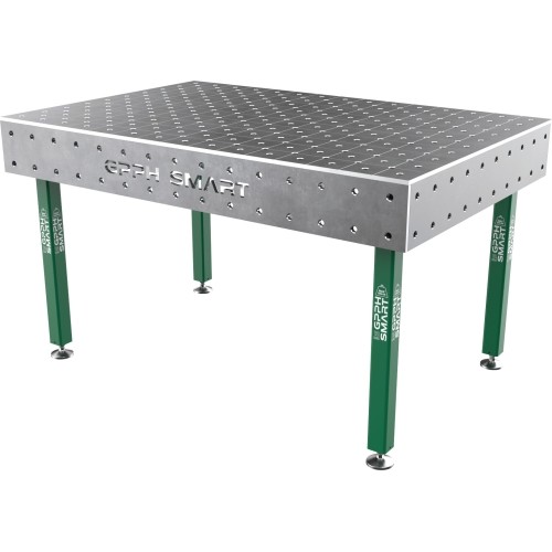 Welding table SMART - 1500x1000mm - Φ16 - Diagonal - On feet