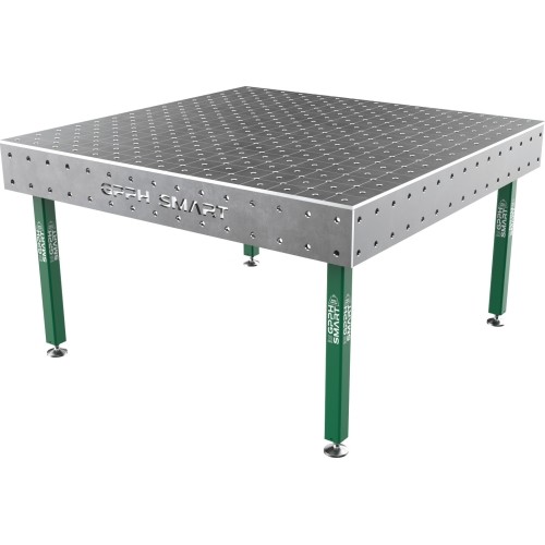 Welding table SMART - 1500x1480mm - Φ16 - Diagonal - On feet - 12mm