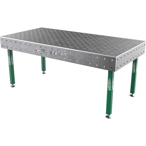 Suvirinimo stalas SMART - 2000x1000mm - Φ16 - Įstrižinė - Ant kojelių - 12mm
