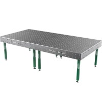 Suvirinimo stalas SMART - 3000x1480mm - Φ16 - Įstrižinė - Ant kojelių - 12mm