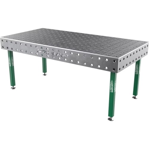 Suvirinimo stalas SMART - 2000x1000mm - Φ28 - 100x100mm - Ant kojelių - 12mm