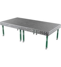 Suvirinimo stalas SMART - 3000x1480mm - Φ28 - Įstrižinė - Ant ratukų - 12mm