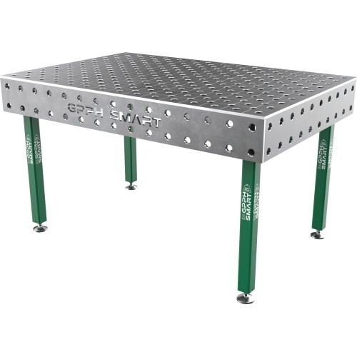 Suvirinimo stalas SMART - 1500x1000mm - Φ28 - Įstrižinė - Ant kojelių