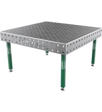 Welding table SMART - 1500x1480mm - Φ28 - Diagonal - On feet - 12mm