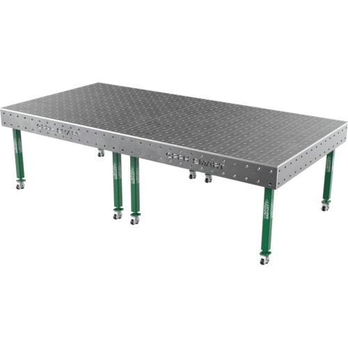 Suvirinimo stalas SMART - 3000x1480mm - Φ16 - 100x100mm - Ant ratukų - 15mm