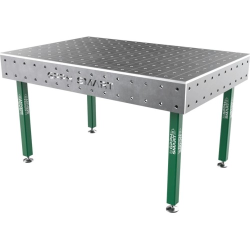 Suvirinimo stalas SMART - 1500x1000mm - Φ16 - 100x100mm - Ant kojelių - 15mm