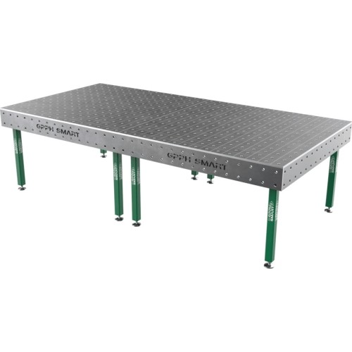 Suvirinimo stalas SMART - 3000x1480mm - Φ16 - 100x100mm - Ant kojelių - 15mm