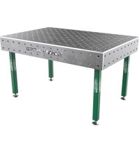 Welding table SMART - 1500x1000mm - Φ16 - Diagonal - On feet - 15mm