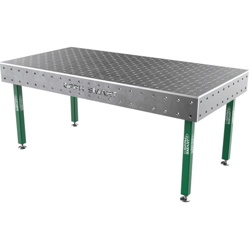Welding table SMART - 2000x1000mm - Φ16 - Diagonal - On feet - 15mm