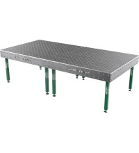 Suvirinimo stalas SMART - 3000x1480mm - Φ16 - Įstrižinė - Ant kojelių - 15mm