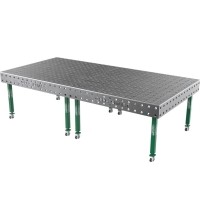 Suvirinimo stalas SMART - 3000x1480mm - Φ28 - 100x100mm - Ant ratukų - 15mm