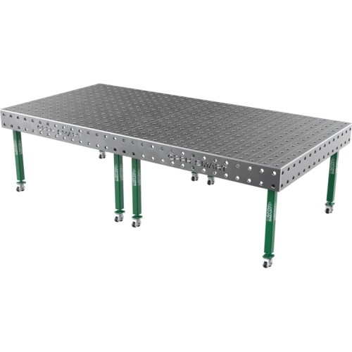 Suvirinimo stalas SMART - 3000x1480mm - Φ28 - 100x100mm - Ant ratukų - 15mm