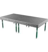 Suvirinimo stalas SMART - 3000x1480mm - Φ28 - 100x100mm - Ant kojelių - 15mm