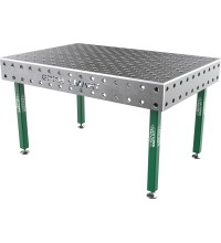 Suvirinimo stalas SMART - 1500x1000mm - Φ28 - Įstrižinė - Ant kojelių - 15mm