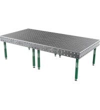 Suvirinimo stalas SMART - 3000x1480mm - Φ28 - Įstrižinė - Ant kojelių - 15mm