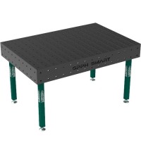 Welding table SMART - 1500x1000mm - Φ16 - 100x100mm - On feet - SMART 12 (12mm)