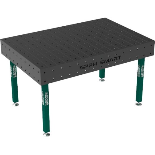 Suvirinimo stalas SMART - 1500x1000mm - Φ16 - 100x100mm - Ant kojelių - SMART 12 (12mm)