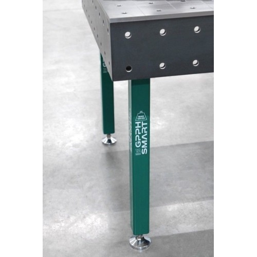 Suvirinimo stalas SMART - 1500x1000mm - Φ16 - 100x100mm - Ant kojelių - SMART 12 (12mm)